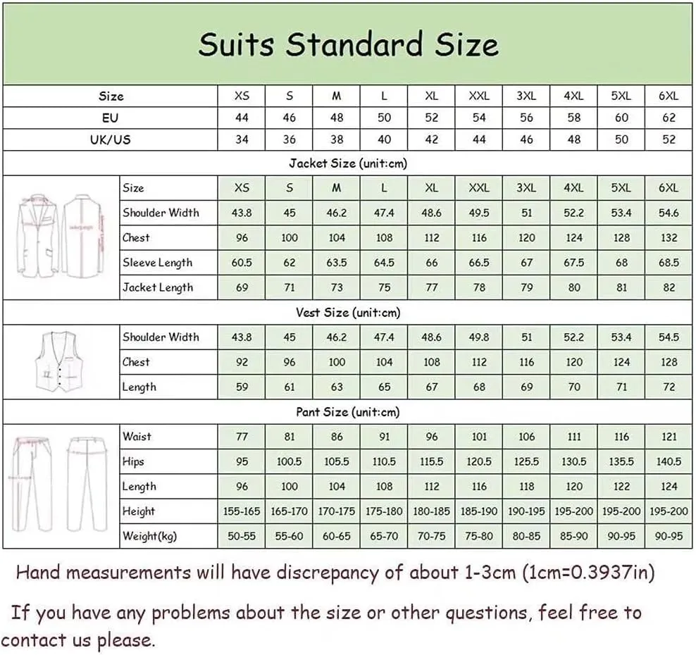 3 Piece Men's Suits Jacquard Set One Button Blazer Jacket Vest Pants Men Suits Slim Fit Wedding Tuxedo