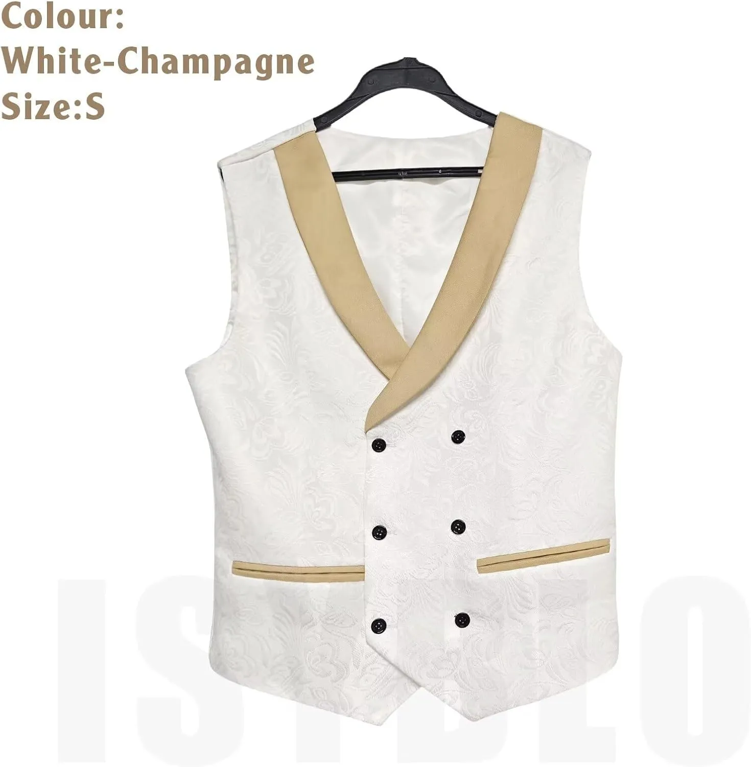 3 Piece Men's Suits Jacquard Set One Button Blazer Jacket Vest Pants Men Suits Slim Fit Wedding Tuxedo