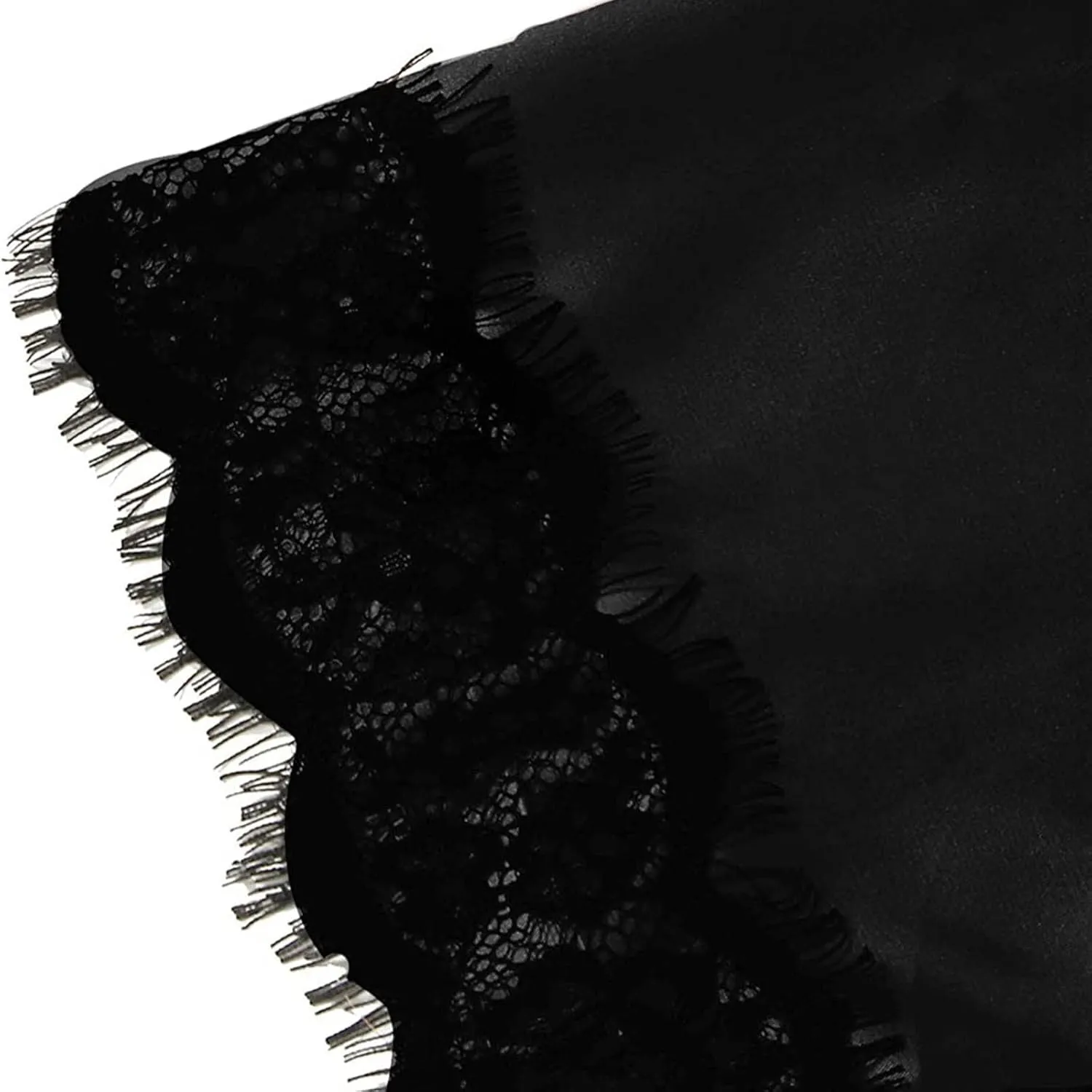 4 Piece Pajamas Sets for Women Satin Lingerie Robe Sexy Lace See Through Bras Wireless Bralette Bras