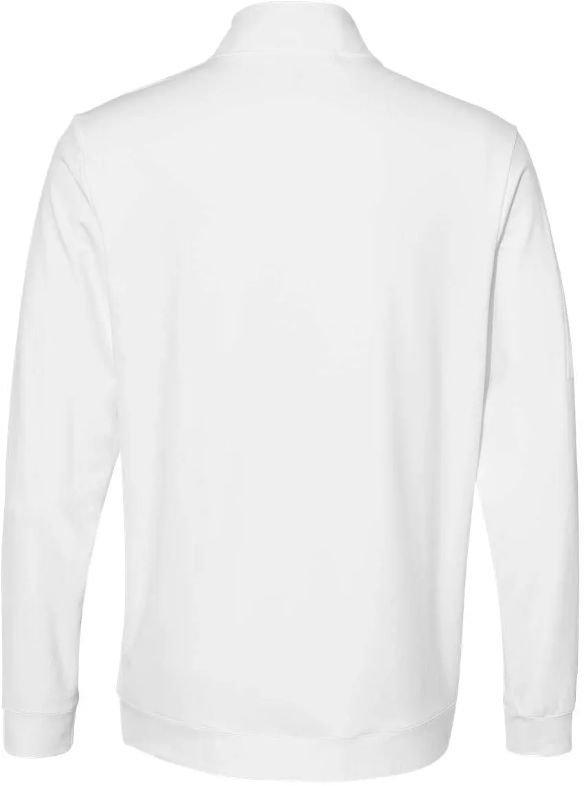 adidas - Performance Textured Quarter-Zip Pullover - A295