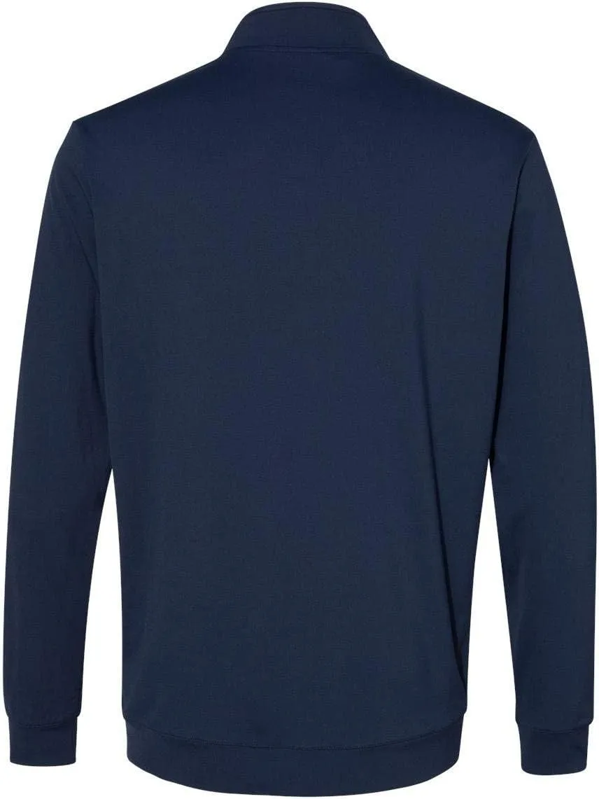 adidas - Performance Textured Quarter-Zip Pullover - A295