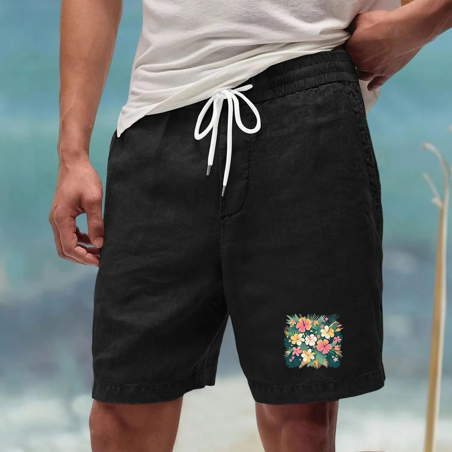 Athletic Shorts for Men Durability Loose Fit and Breathable Sports Shorts with Pocket 2025 Summer