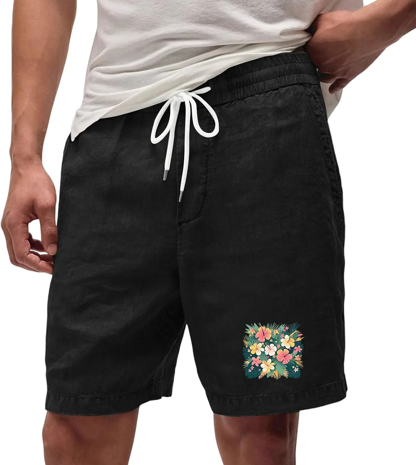 Athletic Shorts for Men Durability Loose Fit and Breathable Sports Shorts with Pocket 2025 Summer