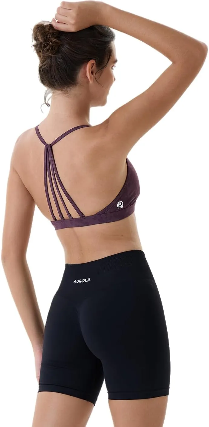 AUROLA 5" Dream Workout Shorts for Women Soft Smooth Comfortable Stretch Active Shorts