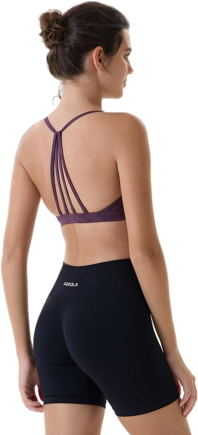 AUROLA 5" Dream Workout Shorts for Women Soft Smooth Comfortable Stretch Active Shorts