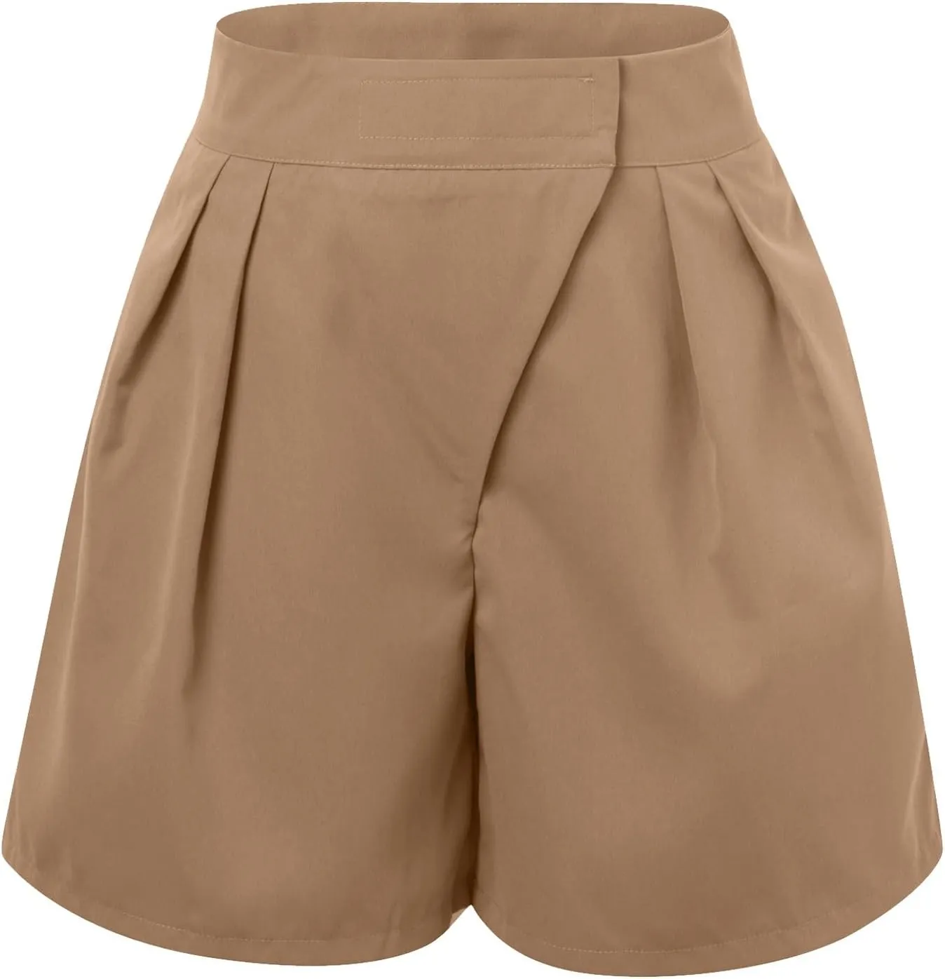 Bermuda Wide Leg Shorts Casual Summer Loose Fit Elastic High Waisted Shorts Comfy Lightweight Lounge Shorts