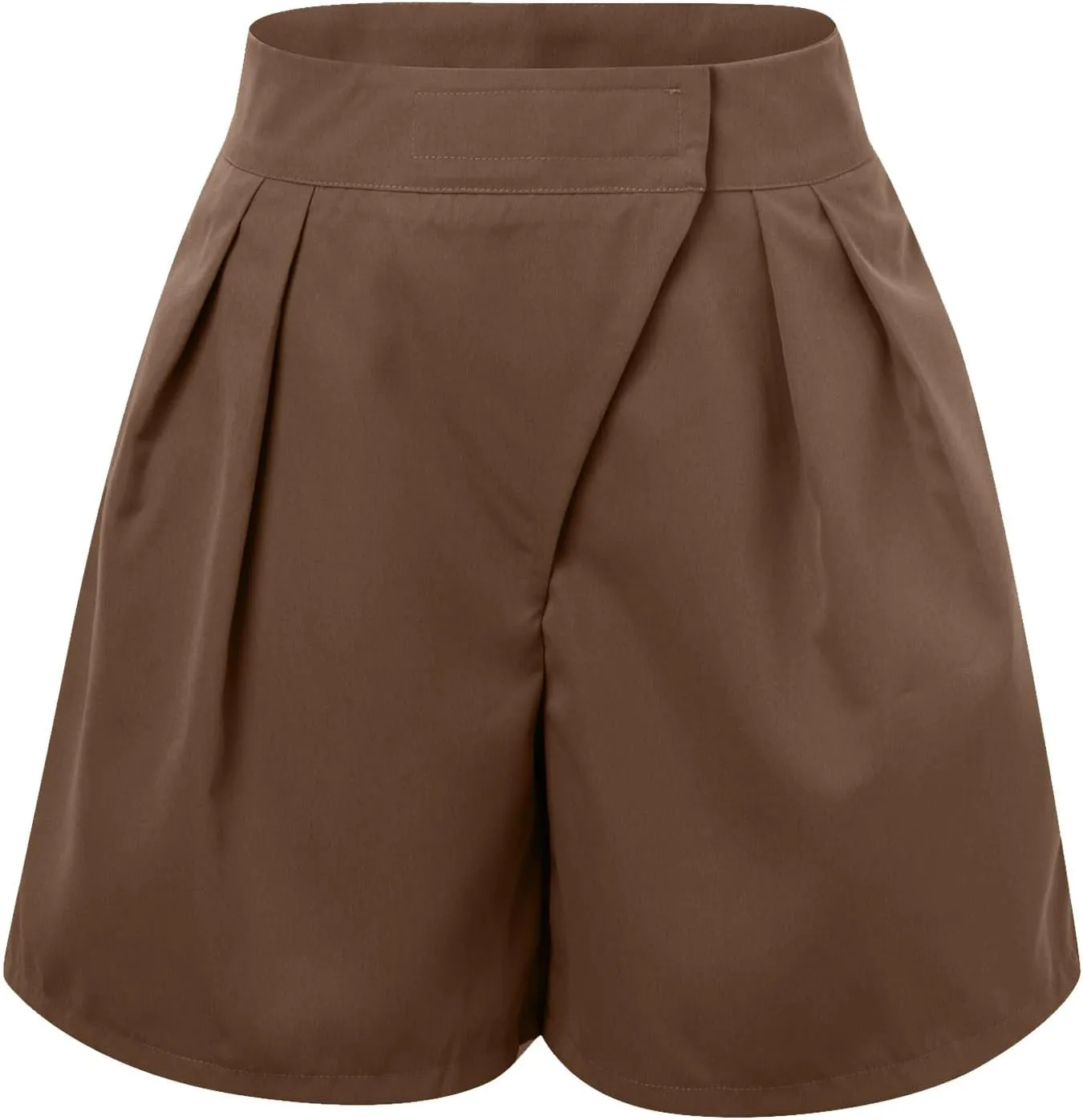 Bermuda Wide Leg Shorts Casual Summer Loose Fit Elastic High Waisted Shorts Comfy Lightweight Lounge Shorts