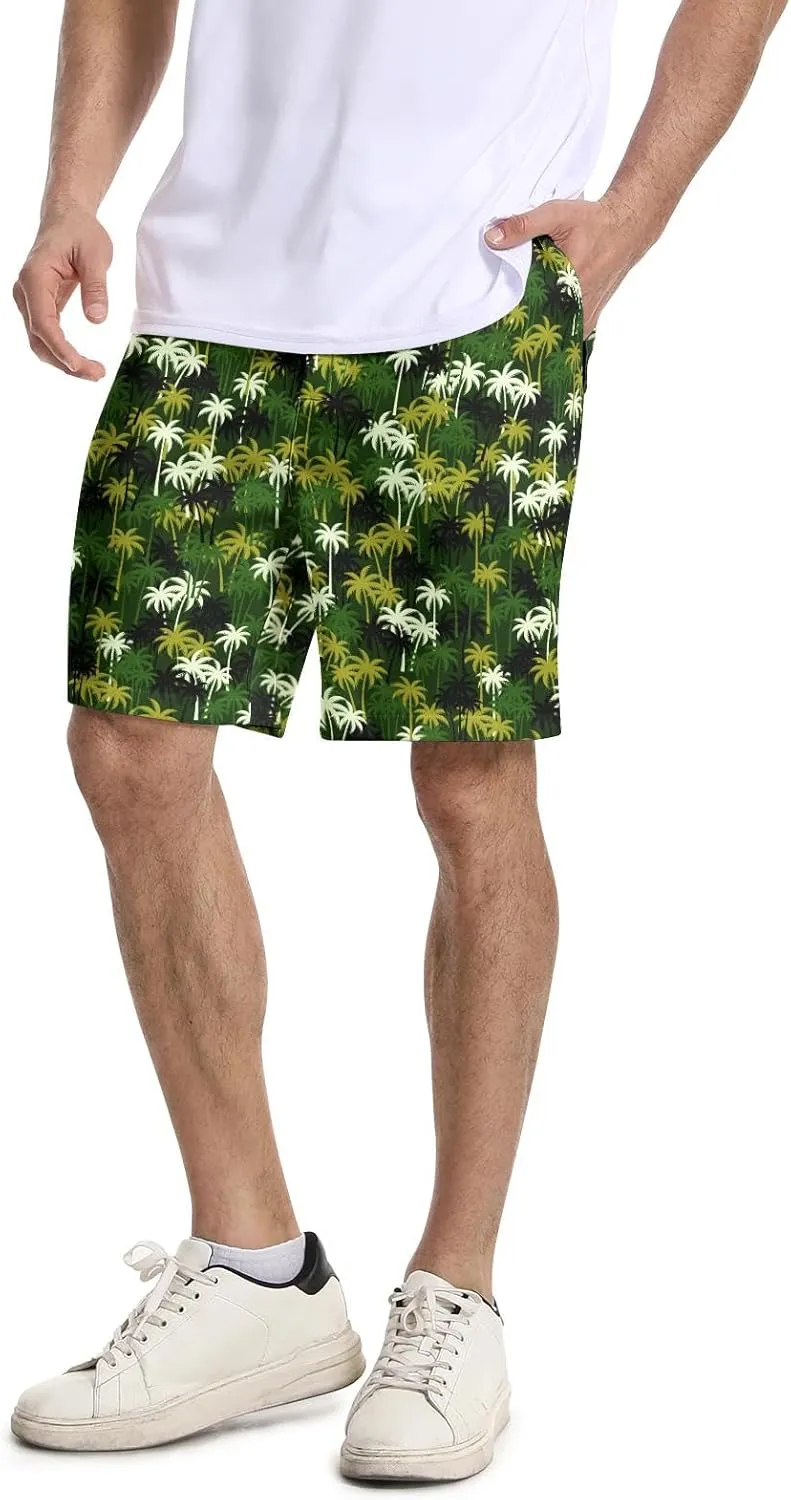 BIANTI Golf Shorts for Men Stretch Men's Casual Athletic Dress Shorts with Zipper Pockets