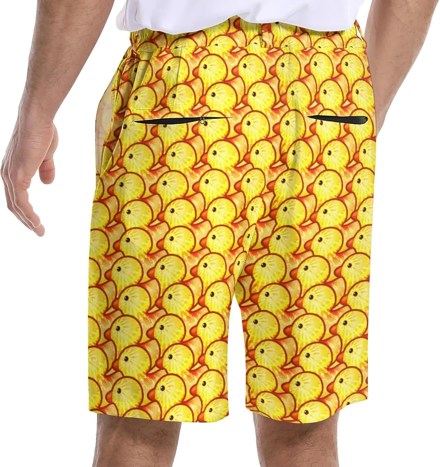 BIANTI Golf Shorts for Men Stretch Men's Casual Athletic Dress Shorts with Zipper Pockets