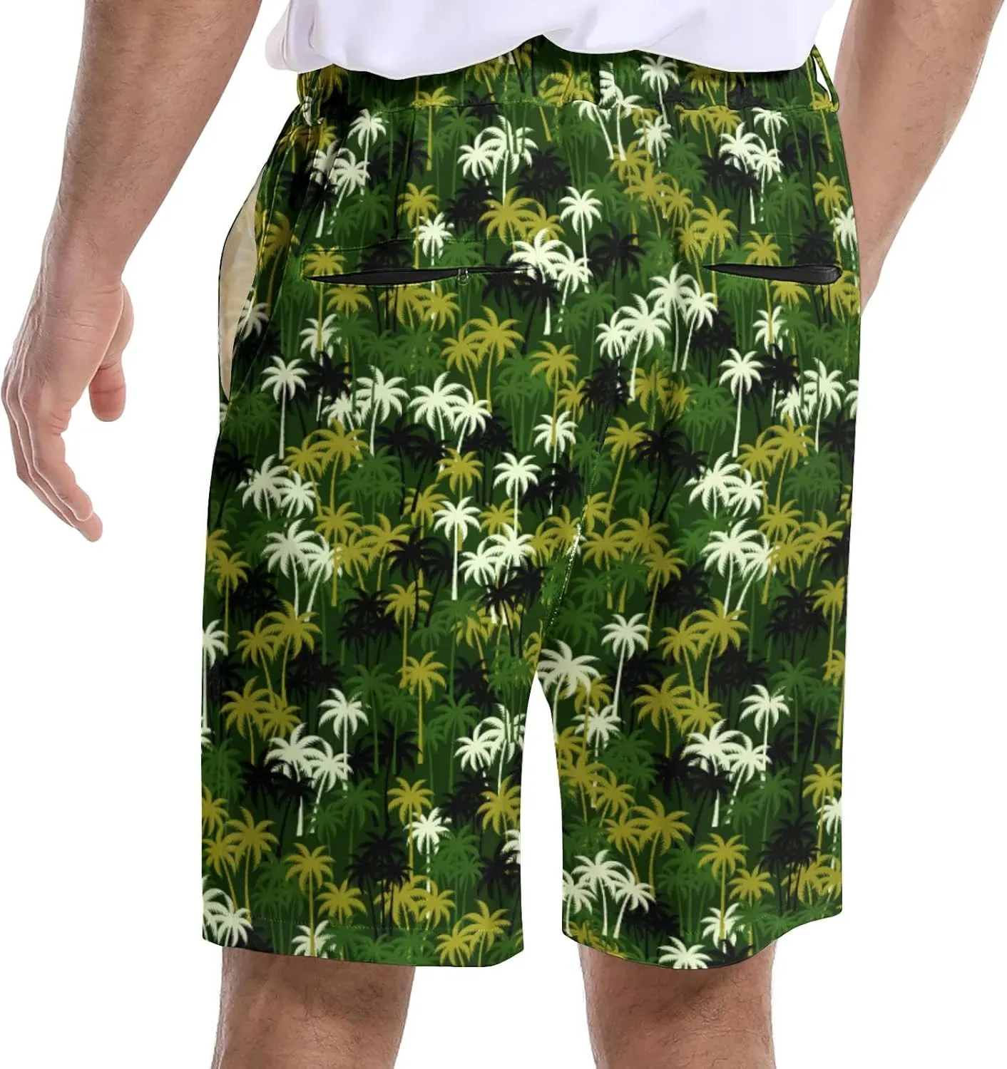 BIANTI Golf Shorts for Men Stretch Men's Casual Athletic Dress Shorts with Zipper Pockets