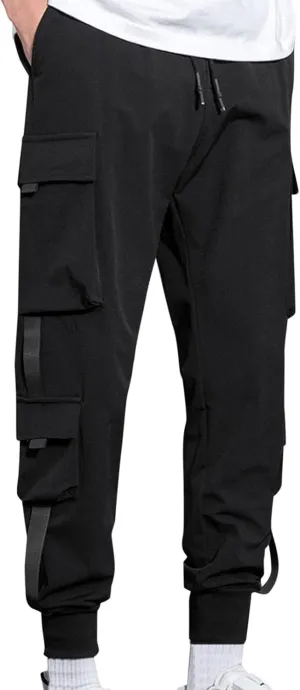Big and Tall Sweatpants for Men Waist Jogger Sweatpants for Men Sweat Pants with Pockets Slim Fit Lightweight Joggers