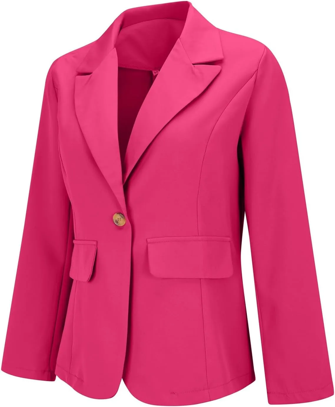 Blazers for Women 2025 Business Casual Lightweight Suit Jackets Long Sleeve Slim Fit One Button Office Blazers