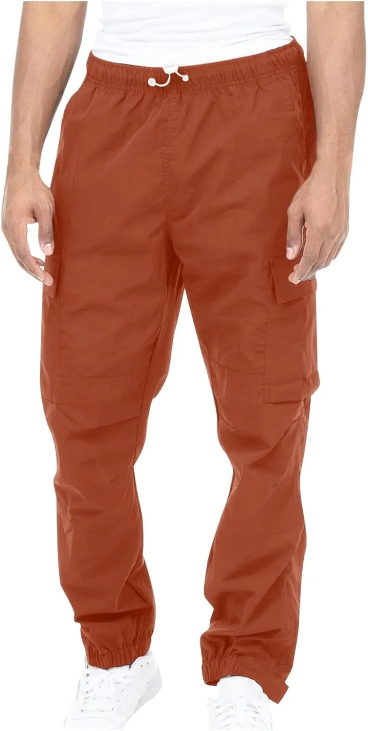Cargo Pants for Men Big and Tall, Hiking Pants Tactical Pants with Pockets Cargo Sweatpants for Men Baggy Tight Mens