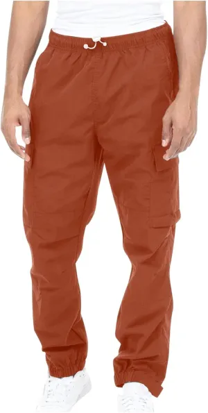 Cargo Pants for Men Big and Tall, Hiking Pants Tactical Pants with Pockets Cargo Sweatpants for Men Baggy Tight Mens