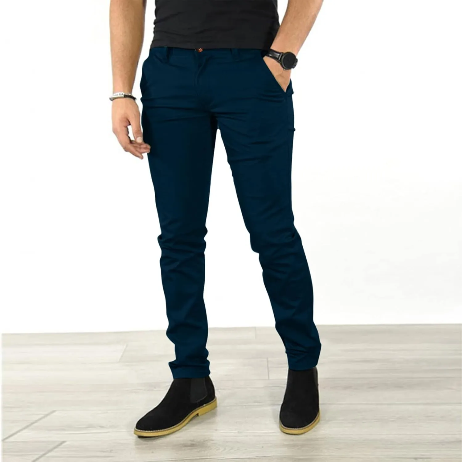 Cargo Pants for Men Relaxed Fit Fit Baggy Athletic Jogger Pant Men's Jogger Sweatpant with Pockets Men Sport Athletic