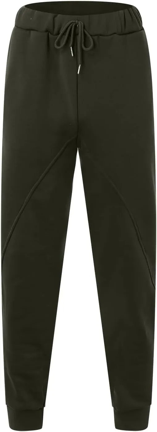 Cargo Pants for Men Relaxed Fit Mens Cargo Pants Drawstring Sports Trousers Joggers for Men Sports Active Sweatpants