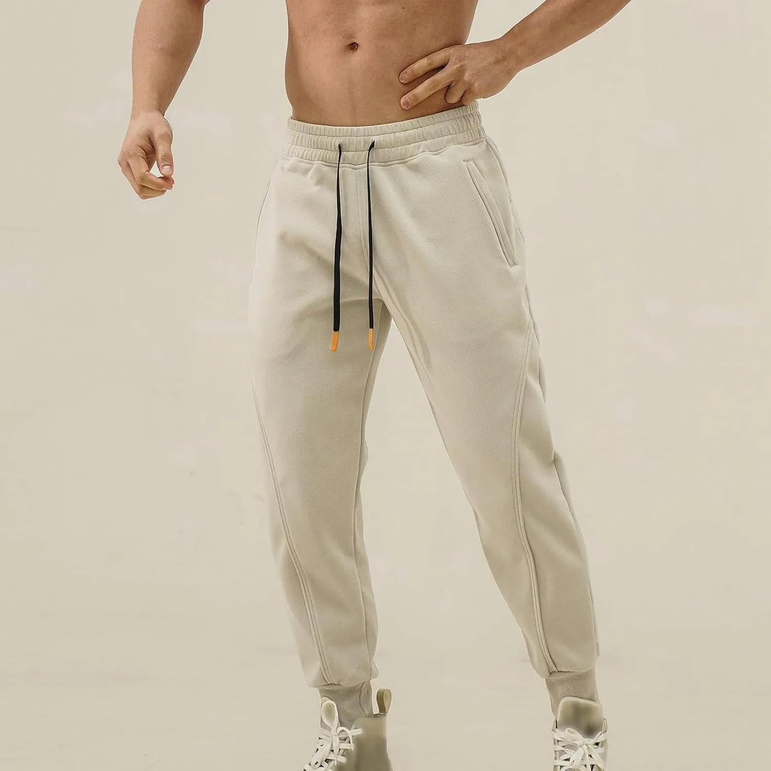 Cargo Pants for Men Relaxed Fit Pockets Jogger Casual Work Casual Jogger Sweatpants for Men Multi-Pocket Cargo Pants