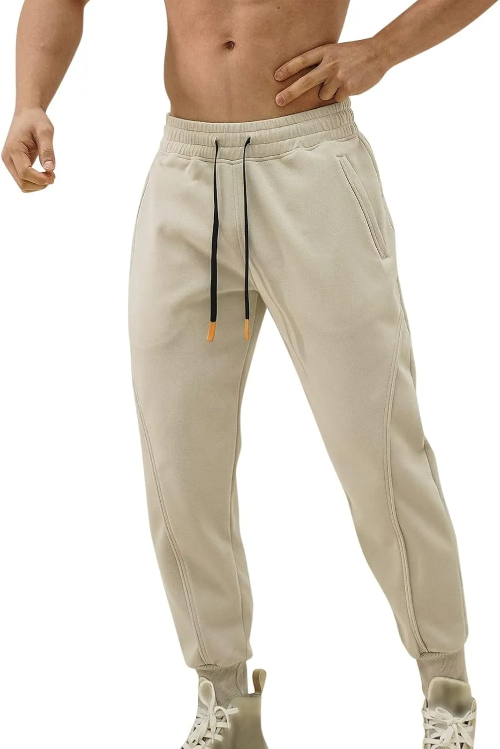 Cargo Pants for Men Relaxed Fit Pockets Jogger Casual Work Casual Jogger Sweatpants for Men Multi-Pocket Cargo Pants
