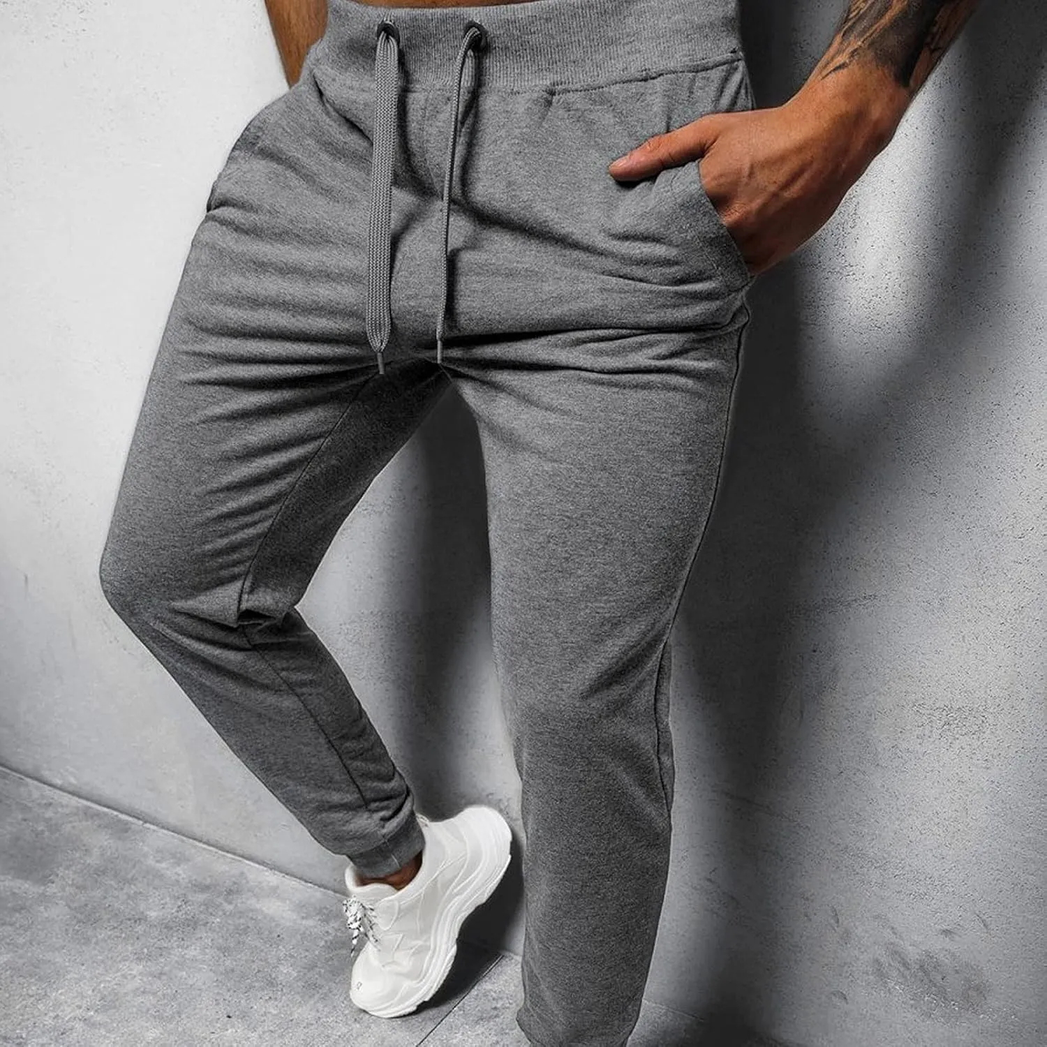 Cargo Pants for Men Relaxed Fit Training Pant Mens Fashion Cargo Pants Work Pants Loose Fit Lightweight Workwear Pant