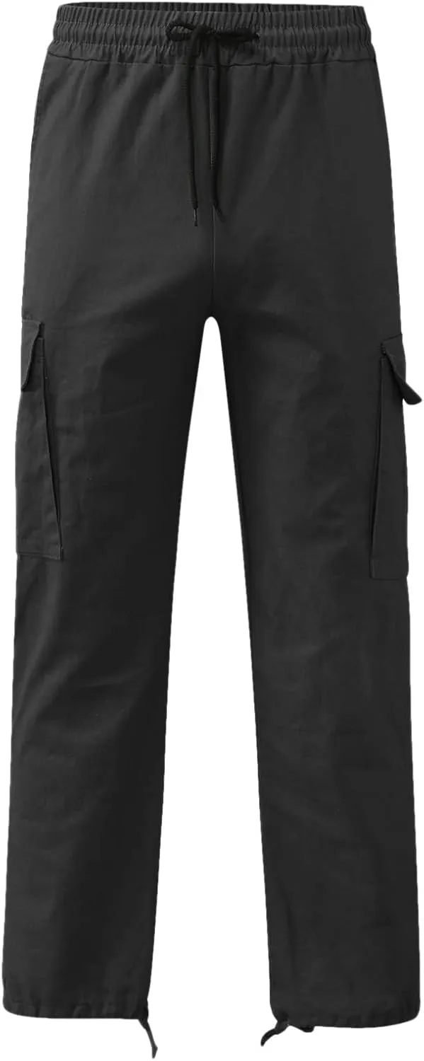 Cargo Pants for Men Work Relaxed Fit Men's Military Tactical Pants Big and Tall Hiking Trousers Baggy Workout Joggers