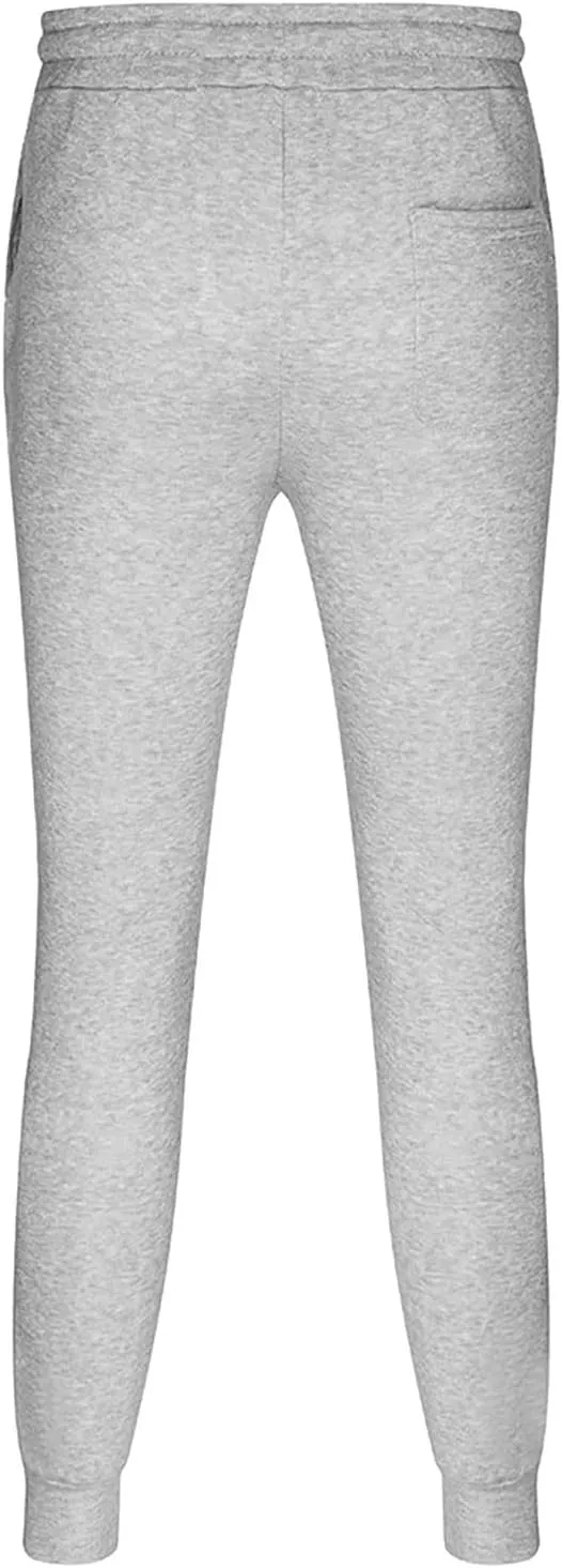 Cargo Sweatpants for Men Big and Tall with Zipper Fly Sweatpants for Men Lightweight Loose Fit Open Bottom Sweatpants