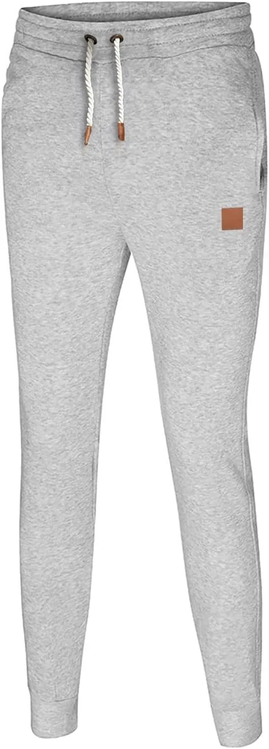 Cargo Sweatpants for Men Big and Tall with Zipper Fly Sweatpants for Men Lightweight Loose Fit Open Bottom Sweatpants