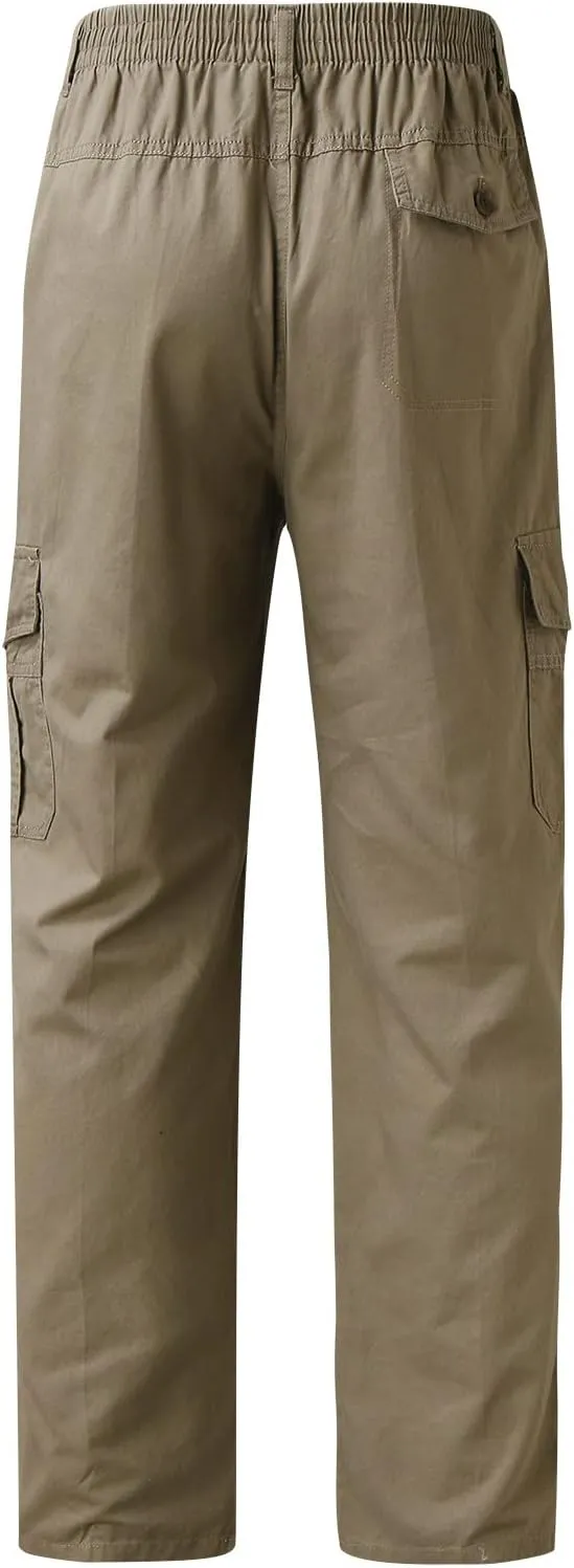 Cargo Sweatpants for Men Mens Lounge Pants Sweatpants Pant with Zipper Pockets Tapered Athletic Joggers Track Workout
