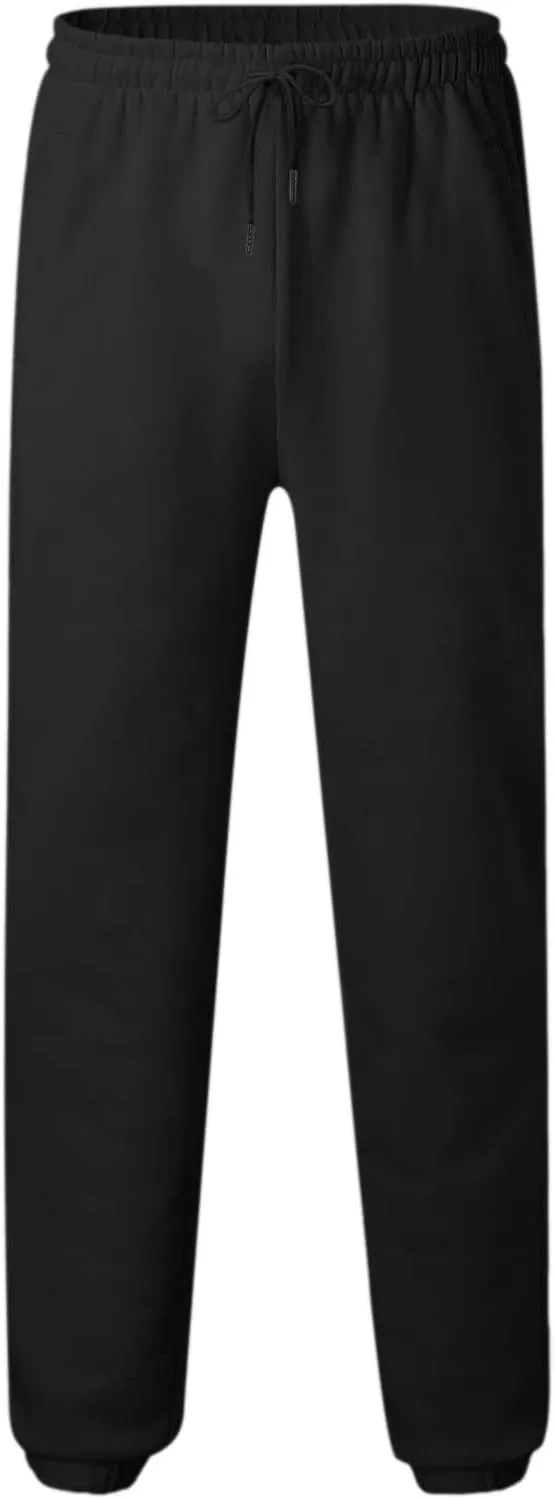 Cargo Trousers for Men Drawstring Trousers Plus Size Athletic Elastic Waist Drawstring Joggers Casual Closed Bottom