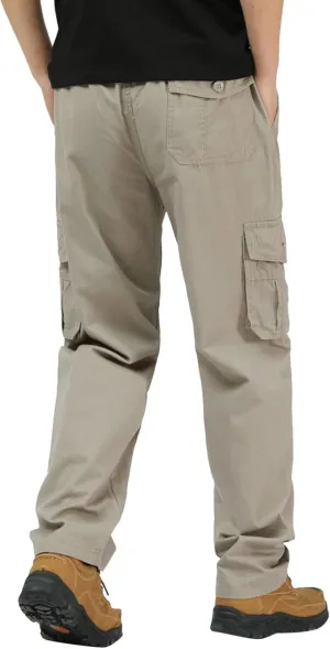 Cargo Trousers for Men Men's Basic Active Tapered Jogger Pants Regular and Big & Tall Sizes Sweat Pants Sweatpants