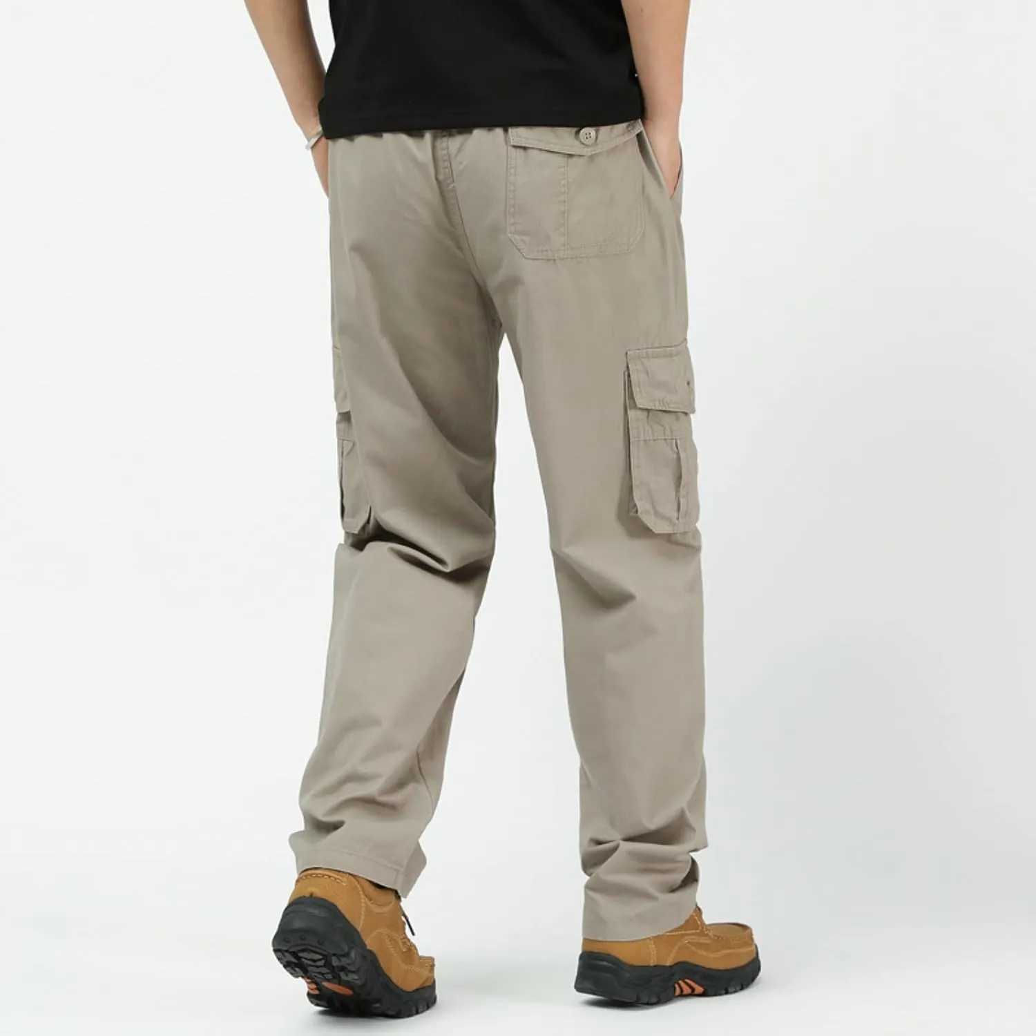 Cargo Trousers for Men Men's Basic Active Tapered Jogger Pants Regular and Big & Tall Sizes Sweat Pants Sweatpants