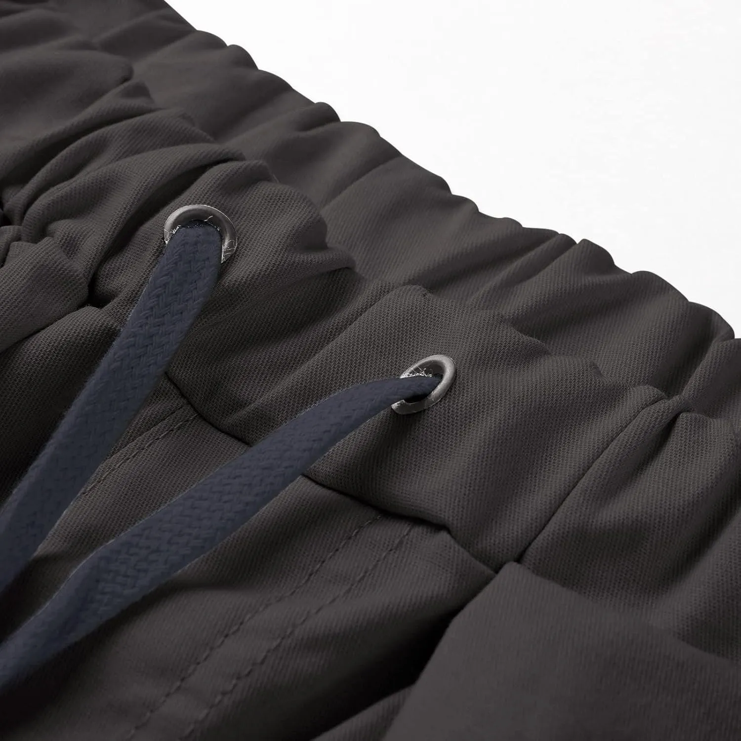 Cargo Trousers for Men Pants Men's Elastic Waist Drawstring Jogger Hiking Streetwear Cargo Pants with Pockets Men's