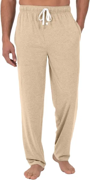 Causal Drawstring Lounge Pajama Pants For Mens Lightweight Baggy Straight Fit With Pockets Fashion Soft Sport Pj Pants