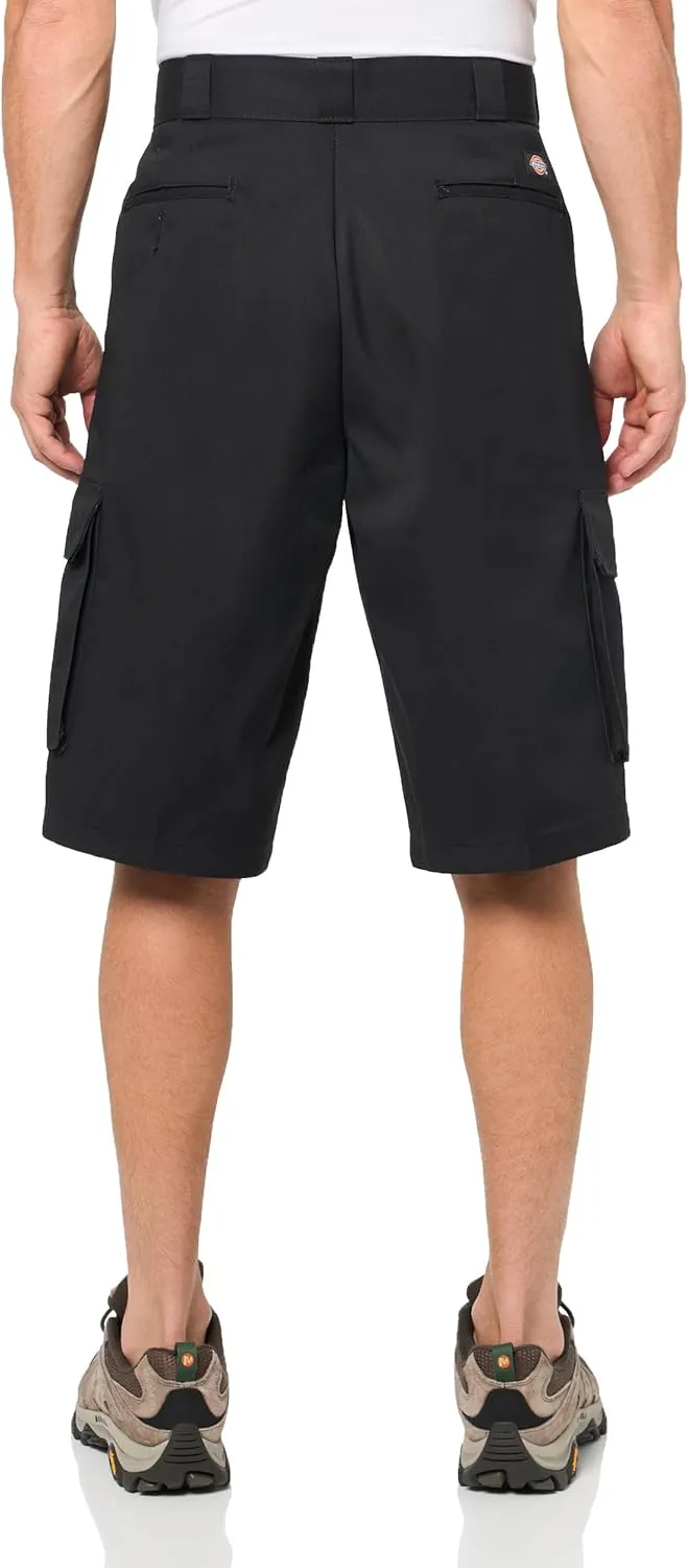 Dickies Men's Loose Fit Cargo Work Shorts, 13"