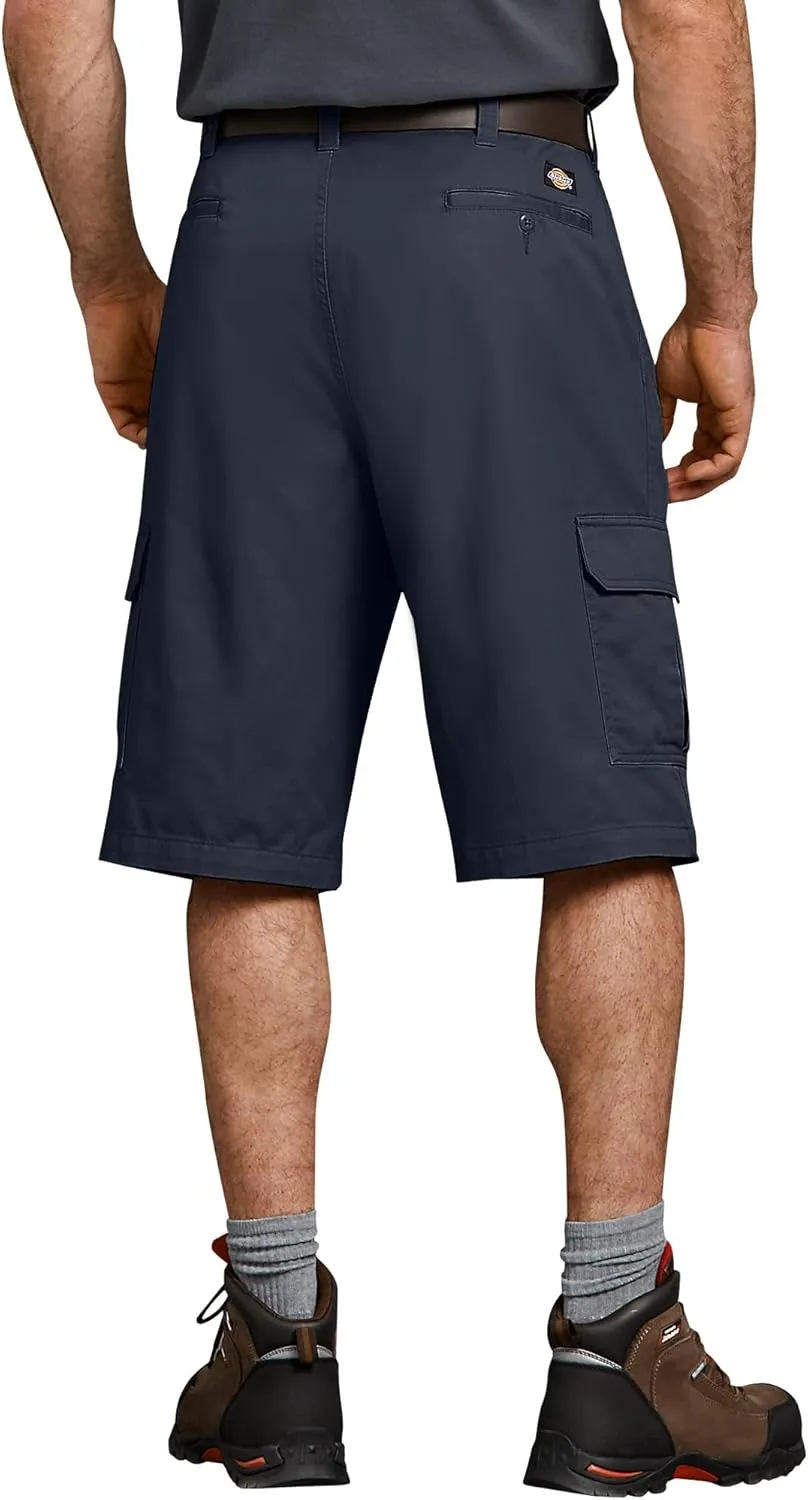Dickies Men's Loose Fit Cargo Work Shorts, 13"