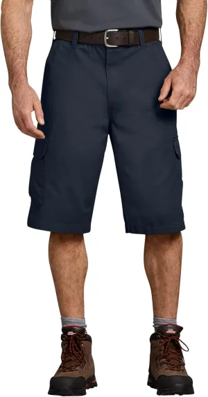 Dickies Men's Loose Fit Cargo Work Shorts, 13"