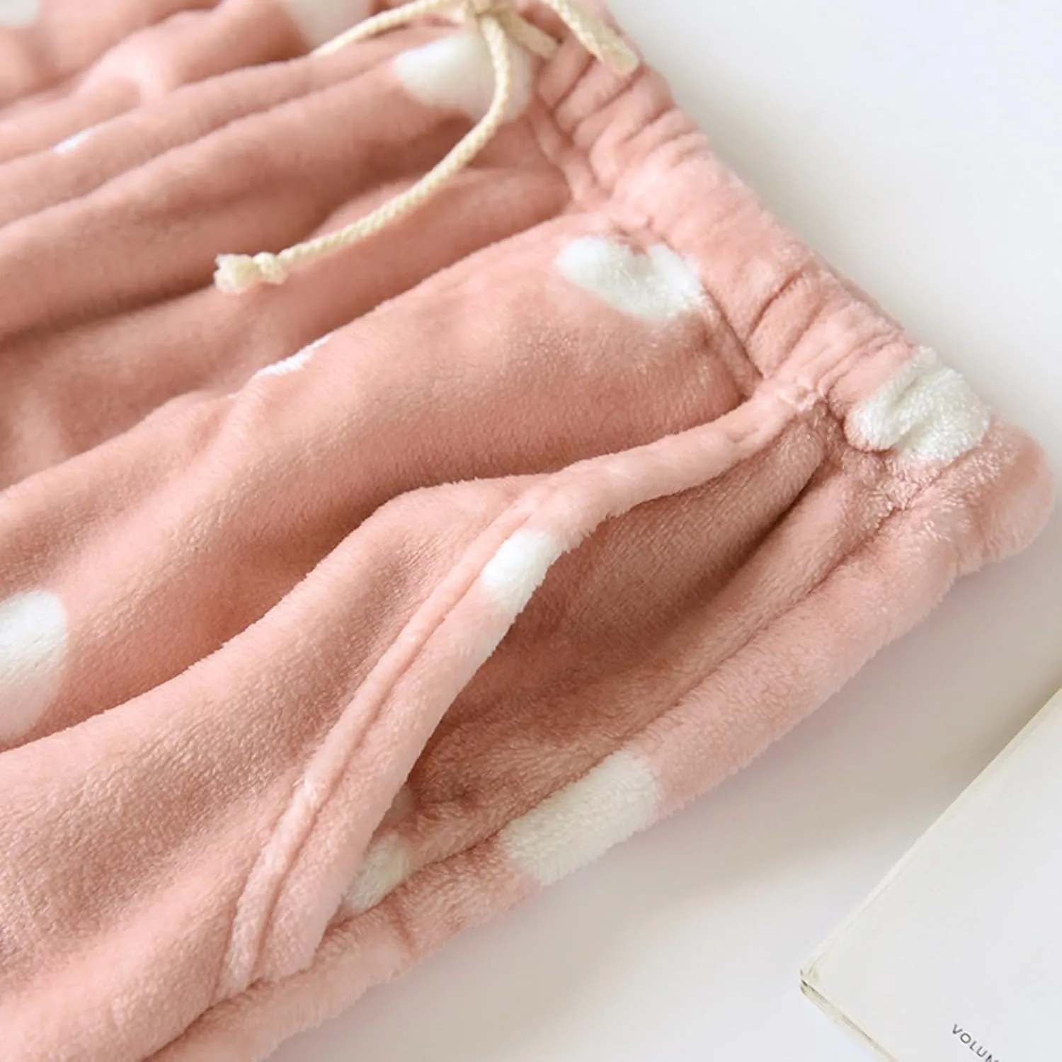 Fall Fashion for Women 2024 Trendy Flannel Pajama Pants Casual Pj Pants Winter Drawstring Fuzzy Home Cute Pants