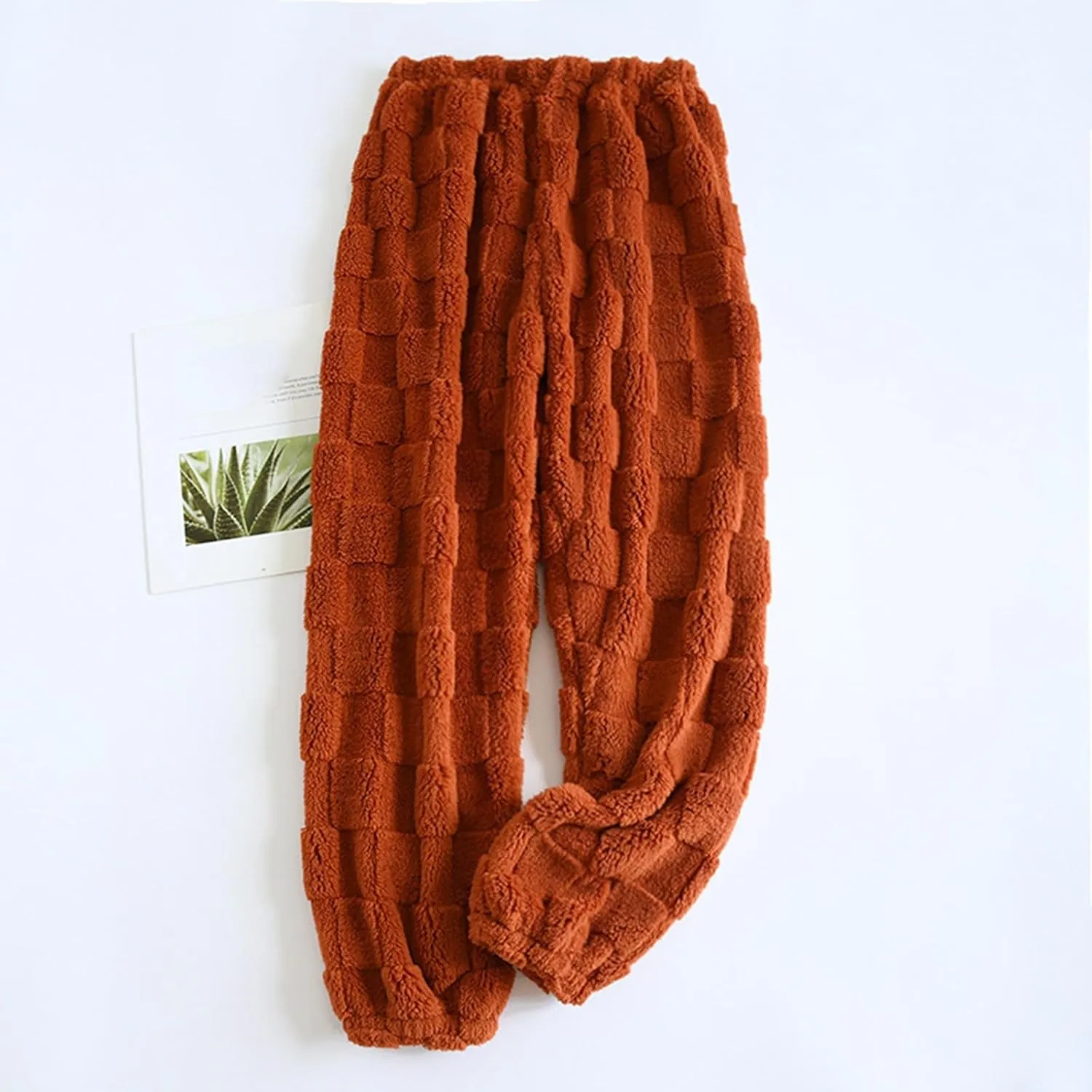 Fall Fashion for Women 2024 Trendy Plush Pajama Pants Soft Fuzzy Bottoms for Women Cozy Pj Fleece Lounge Pants