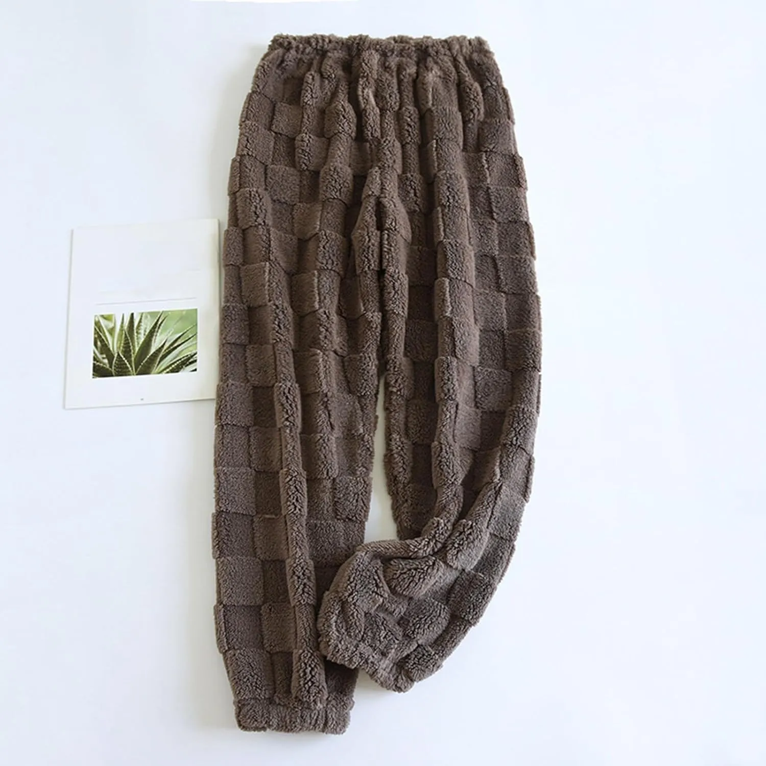 Fall Fashion for Women 2024 Trendy Plush Pajama Pants Soft Fuzzy Bottoms for Women Cozy Pj Fleece Lounge Pants