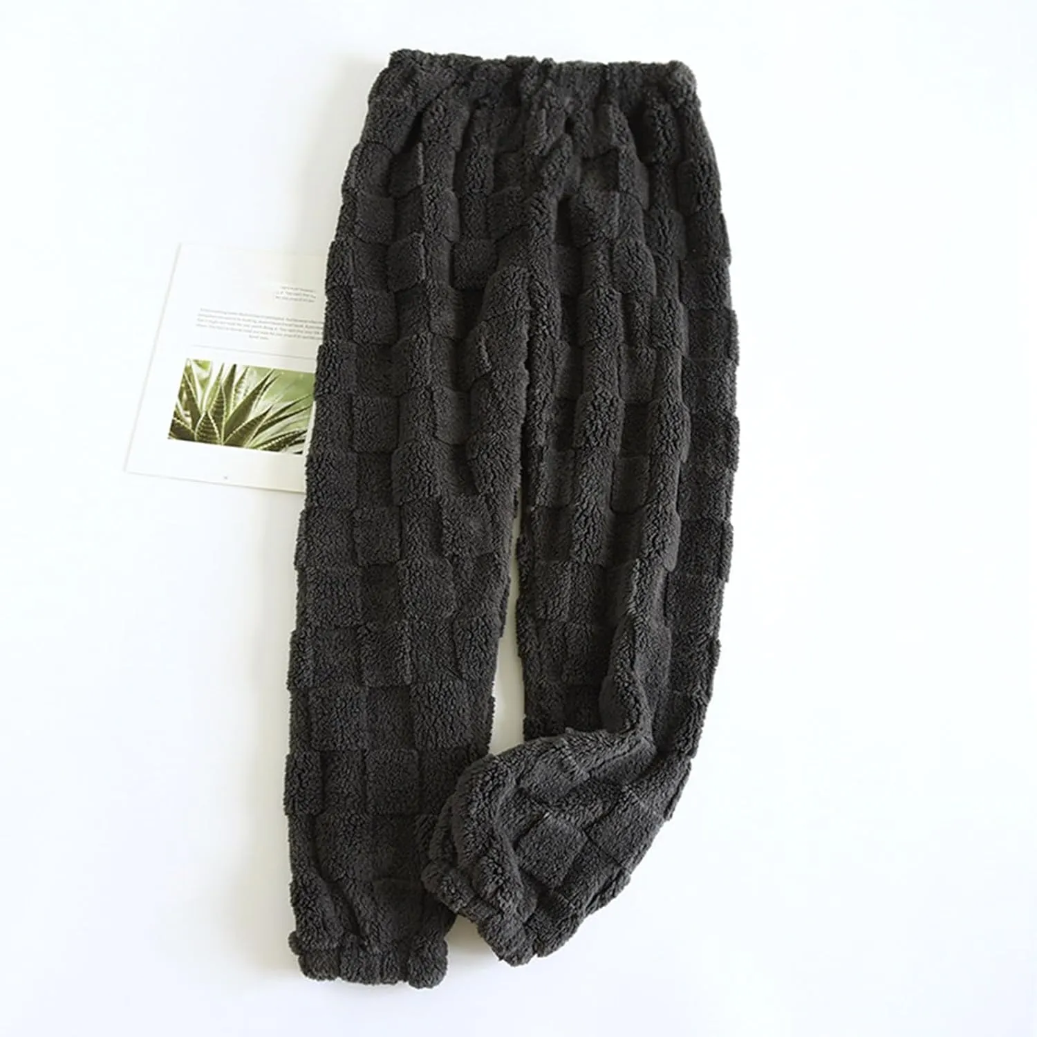 Fall Fashion for Women 2024 Trendy Plush Pajama Pants Soft Fuzzy Bottoms for Women Cozy Pj Fleece Lounge Pants