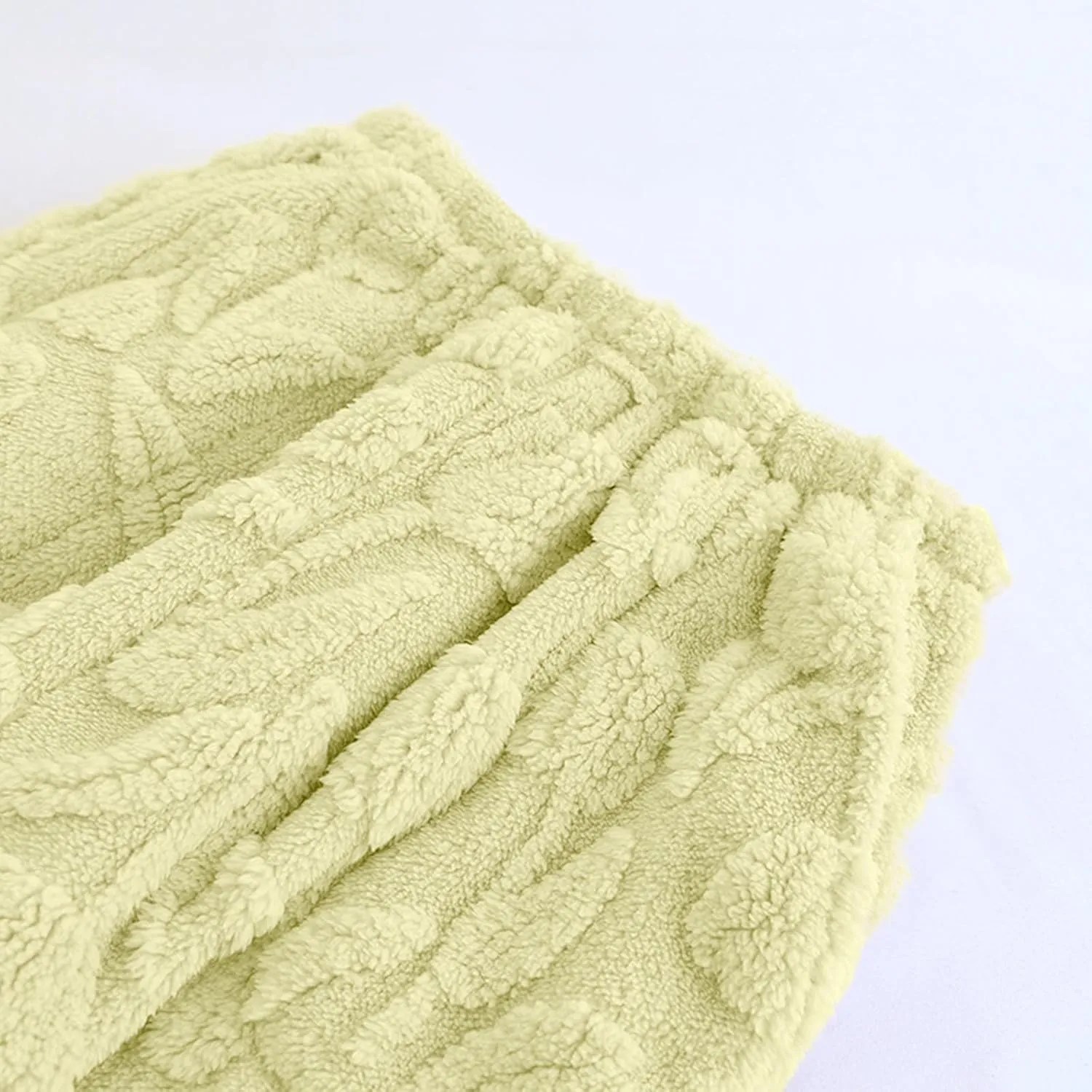 Fuzzy Pajama Pants for Women Cute Floral Pattern Coral Fleece Thermal Bottoms Winter Sherpa Lined Lounge Sleepwear