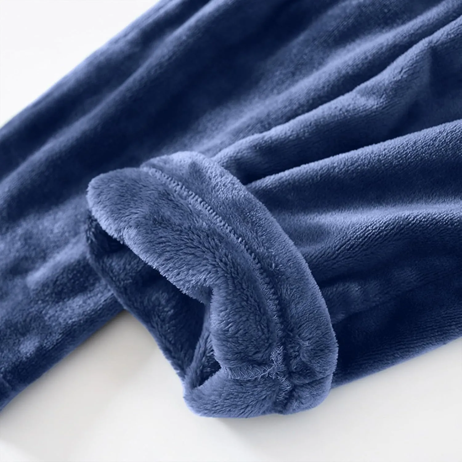 HGps8w Women's Plush Pajama Pants, Soft Fluffy Fleece Warm Pjs Bottoms Flannel Sleepwear Winter Comfy Fuzzy Lounge Pants