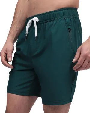 INTO THE AM Premium Workout Shorts 7.5" Inseam - Performance Quick Dry Stretch Gym Shorts S - 4XL Tactical Athletic Shorts