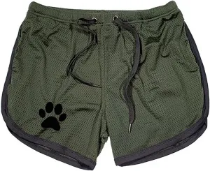Lastesso Mens Shorts Quick Dry Running Athletic Swim Suits Lightweight 5 Inch Beach Bathing Suits Funny Gym Workout Short