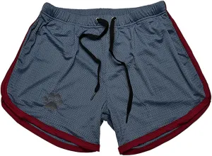 Lastesso Mens Shorts Quick Dry Running Athletic Swim Suits Lightweight 5 Inch Beach Bathing Suits Funny Gym Workout Short
