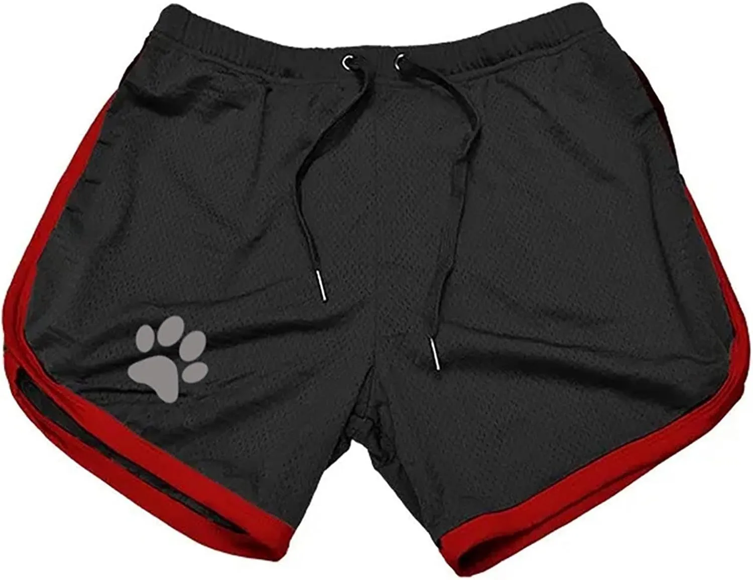 Lastesso Mens Shorts Quick Dry Running Athletic Swim Suits Lightweight 5 Inch Beach Bathing Suits Funny Gym Workout Short