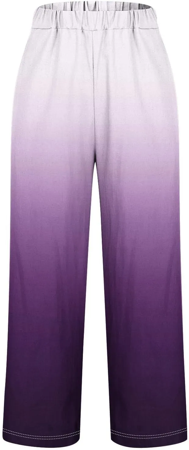 Linen Pants with Pockets Spring Women's Cotton Linen Pants Women's Plus Size Cotton Linen Yoga Pants