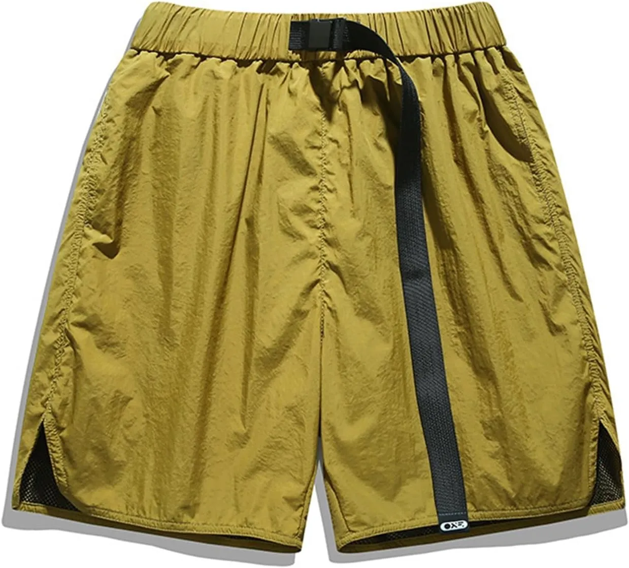 Men Casual Shorts Elastic Waist Quick Dry Shorts Loose Fit Big and Tall Lightweight Outdoor Beach Shorts