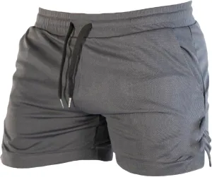 Men's Athletic Running Shorts Breathable Mesh Quick Dry Workout Shorts Men Drawstring Fitness Gym Shorts Loose Fit