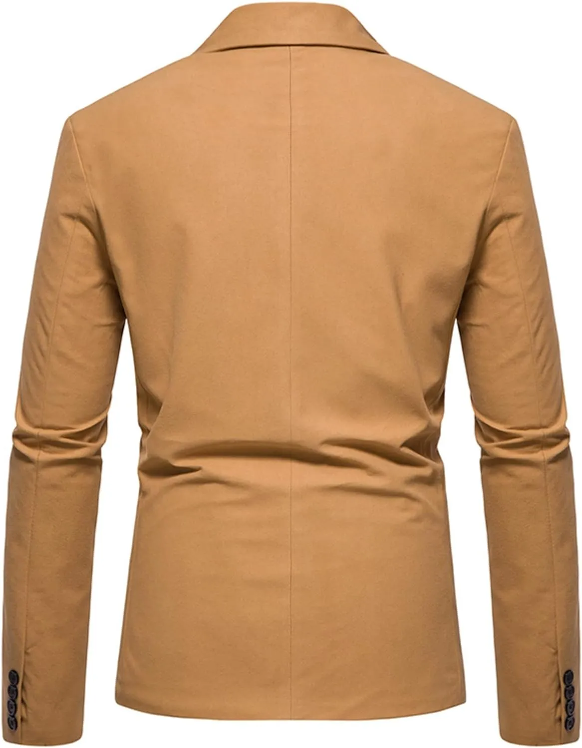 Mens Blazer Sports Coat Slim Fit One Button Solid Men's Casual Knit Suit Blazer Jackets for Business Wedding Party