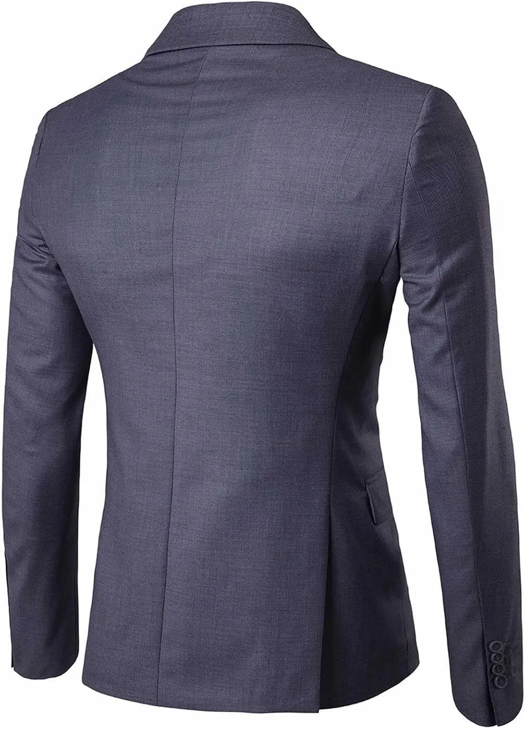 Men's Casual Blazers Slim Fit Lightweight Sport Coats One Button Solid Suit Formal Business Jackets With Pocket